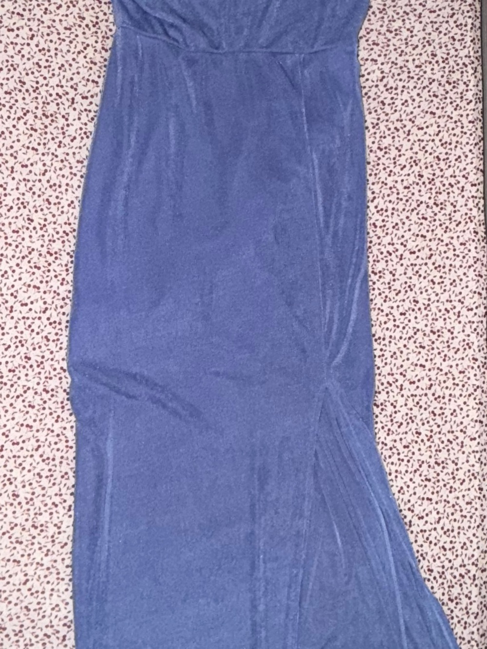 Sky blue dress- Elegant Stretch